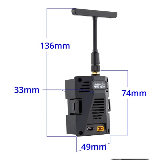 Original RadioMaster 2.4GHz ELRS TX Module Set RP1 and RP2 for RC FPV High Quality TX Module Parts